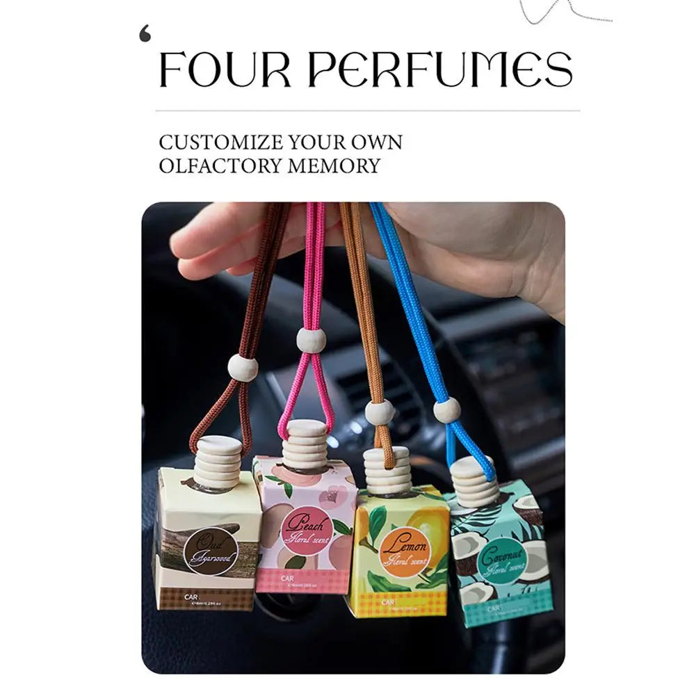 Car Air Freshener, Long Lasting Fragrance, Suitable for Car, Home, Office, Bathroom, Bedroom, Car Interior Aromatherapy 
