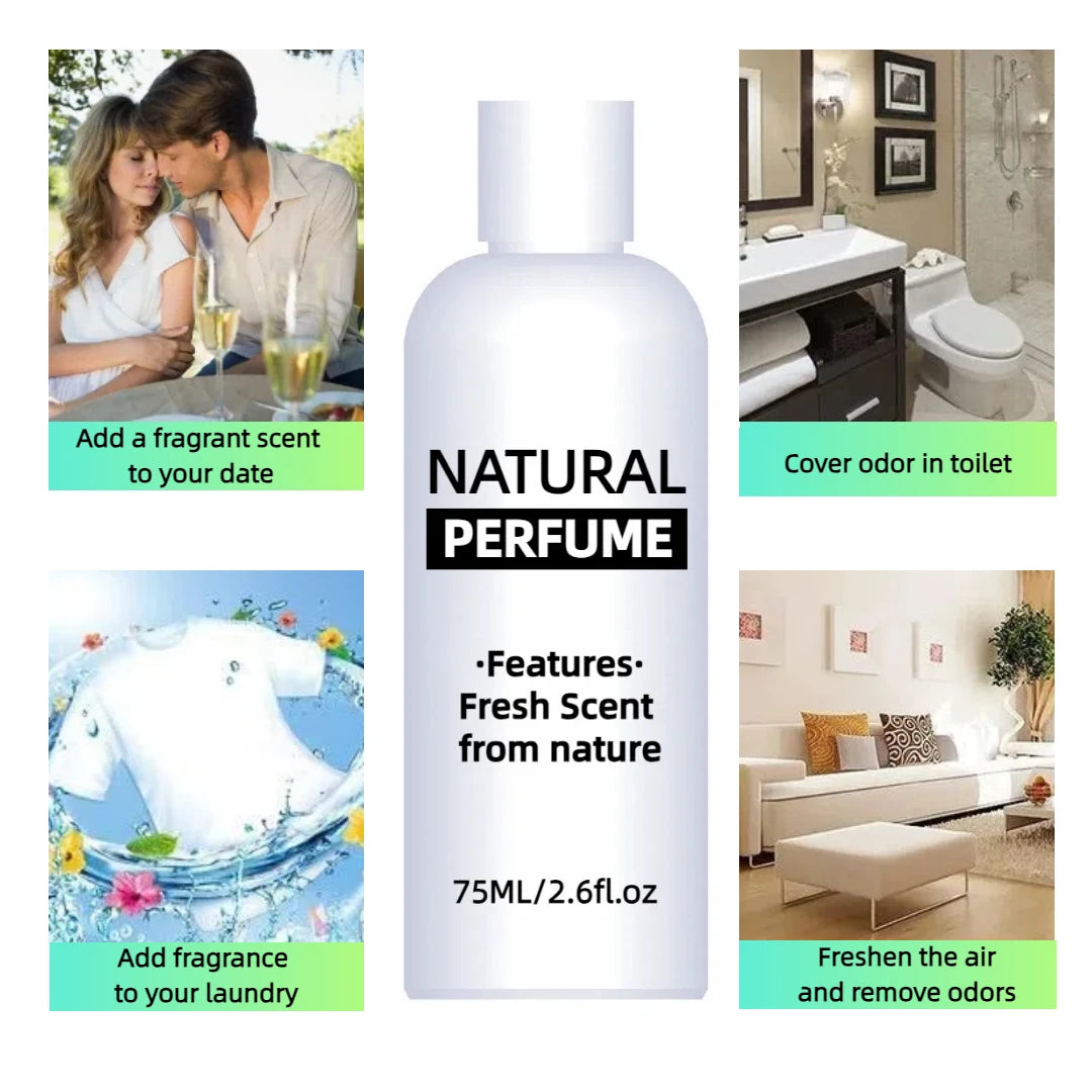 Indoor Deodorant Air Freshener Fragrance 75ml Natural Perfume