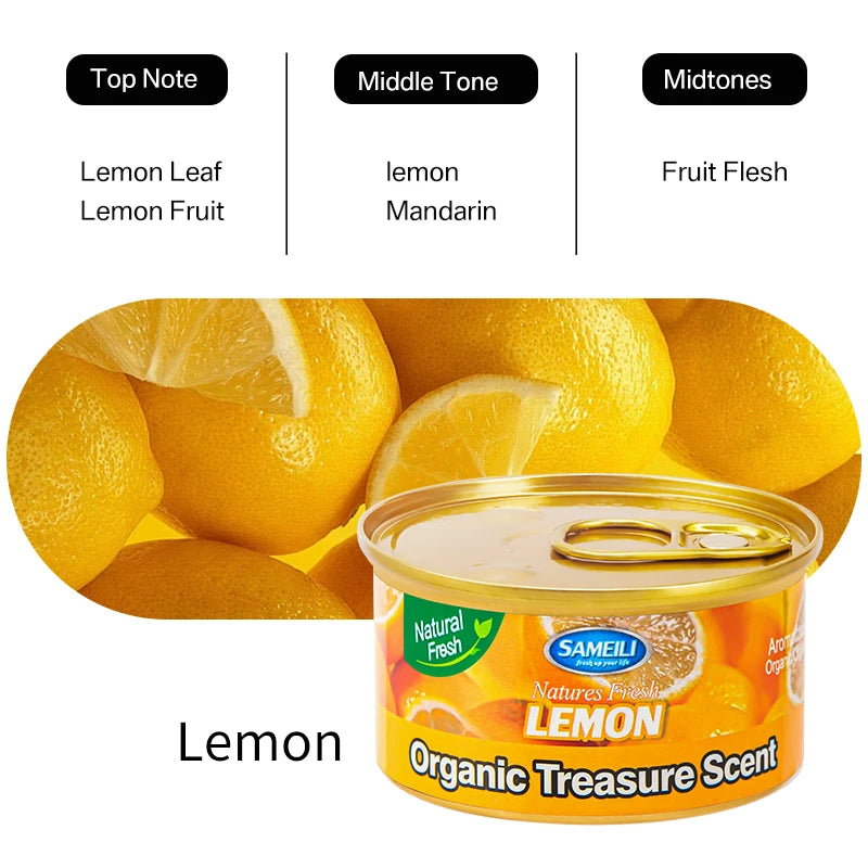 Car Fragrance Car Air Freshener Perfume Canned Essential Oil Wood Block Coffee Fragrance Long-Lasting Fragrance Car Home Aromatic Deodorant Supplies Ornaments
