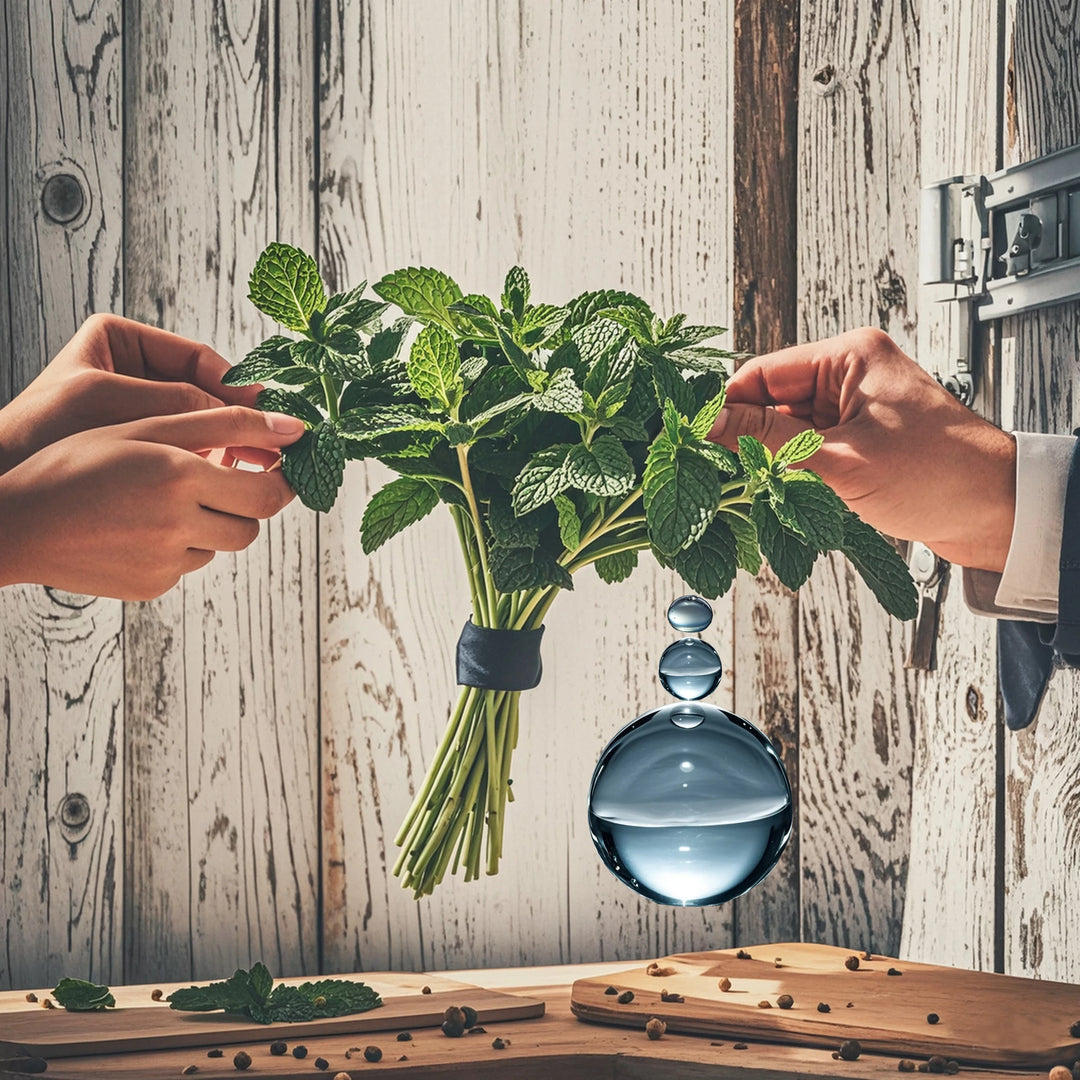 Pure peppermint fragrance, derived from pure plant extracts, imparts a refreshing scent that purifies the air. Ideal for home an