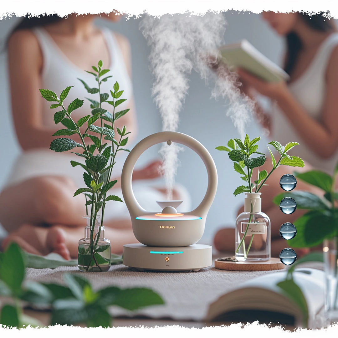 Pure peppermint fragrance, derived from pure plant extracts, imparts a refreshing scent that purifies the air. Ideal for home an