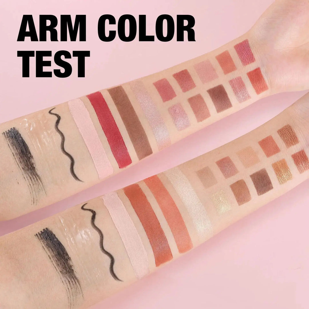 Professional 11 Pcs Makeup Kit Waterproof Eyeshadow Contour Blusher Set Highly Pigmented Smudge Proof Face Cosmetics Collection