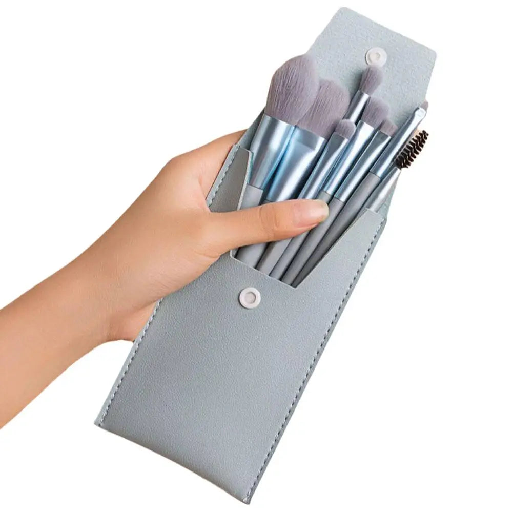 Makeup Brush 8pcs/Set Soft Makeup Concealer Brush Blush Loose Powder Brush Eye Shadow Foundation Brush Beauty Tools