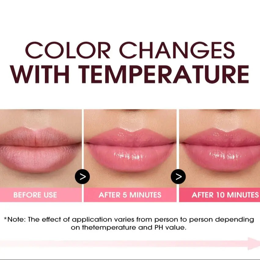 Natural Moisturizing lipstick Moisturizes and softens the water feeling, transparent and nude, easy to apply lip oil