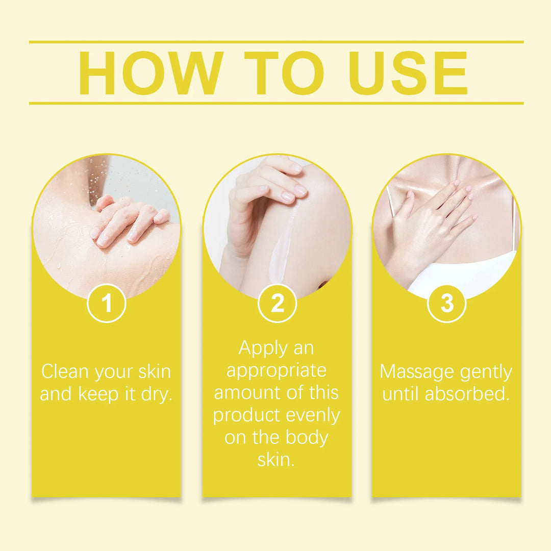 Eelhoe Lemon Body Lotion Gently Moisturizes The Skin Leaving Smooth Shiny Refreshing Fragrant Moisturizing Improves Dryness
