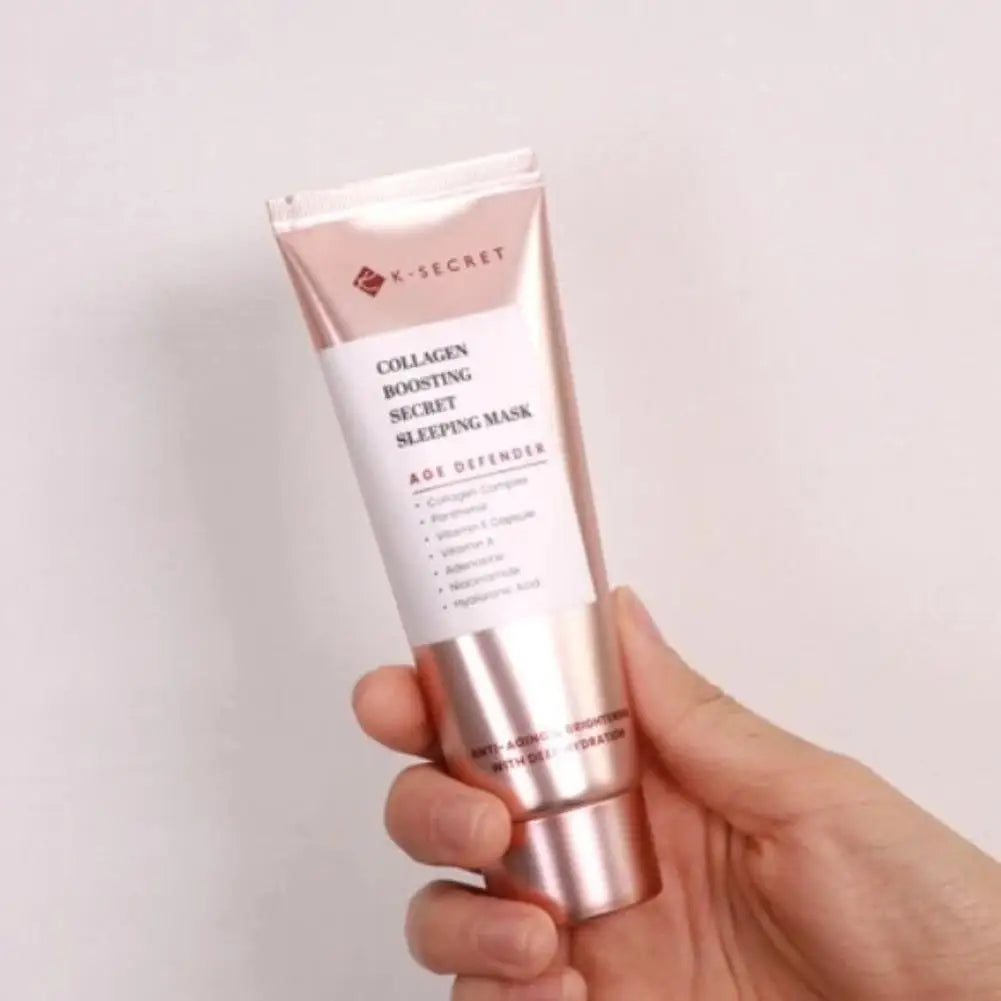 K-SECRET Korean High-end Collagen Facial Mask Gently Cleansing Deeply Hydrating Moisturizing Face Mask Korean Skincare Cream
