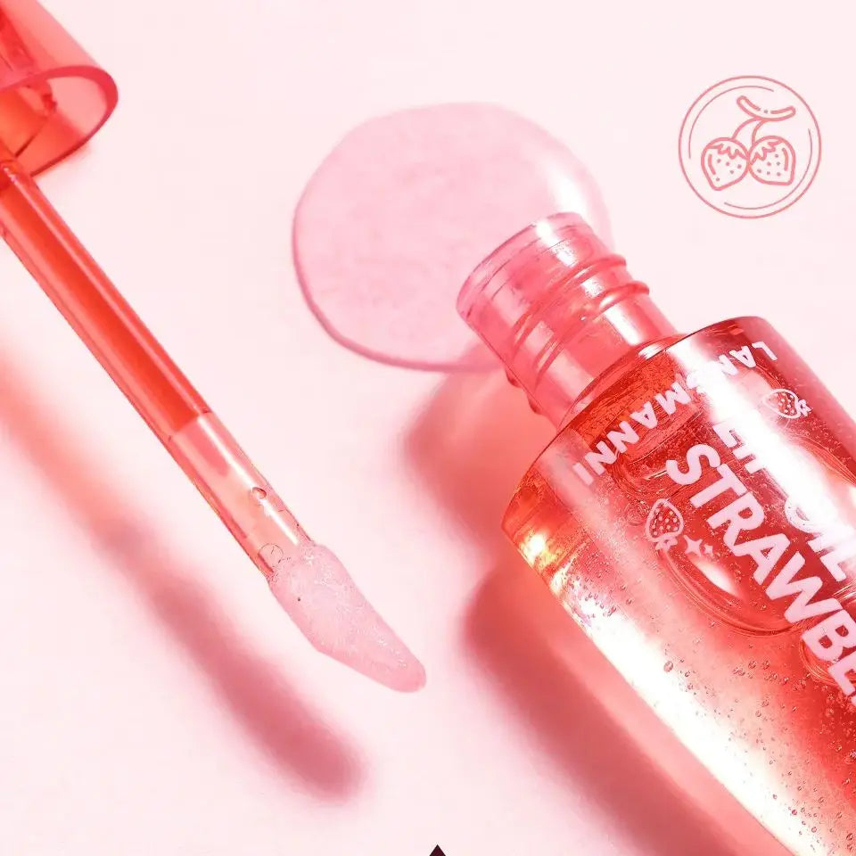 Natural Moisturizing lipstick Moisturizes and softens the water feeling, transparent and nude, easy to apply lip oil