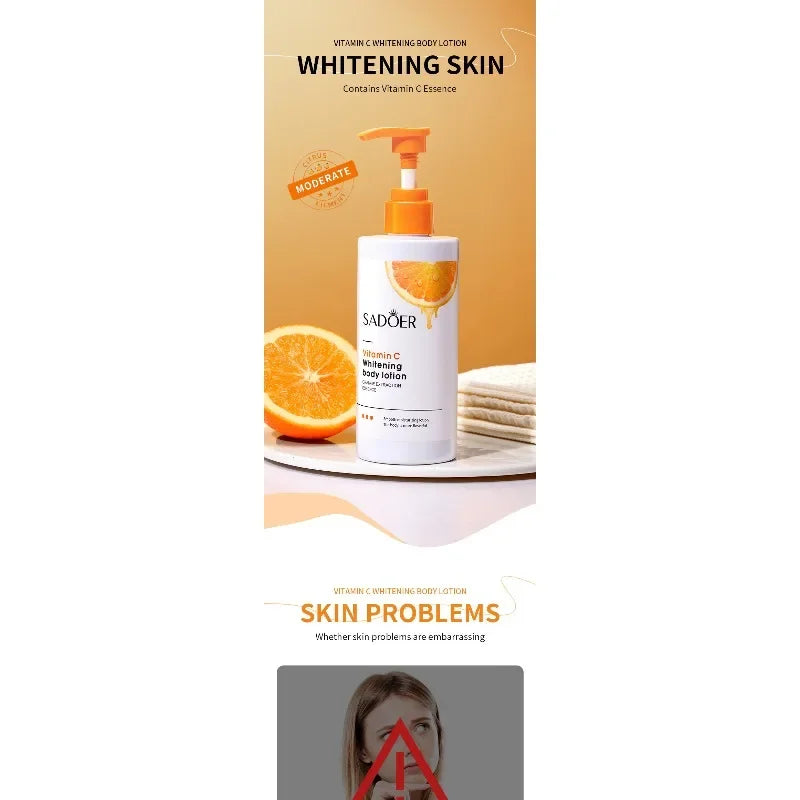 Wholesale Vitamin C Body Lotion Moisturizes and Leaves a Pleasant Aroma All Over the Body