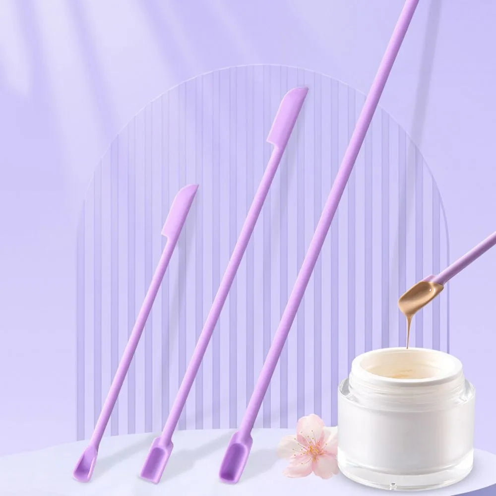 Lotion Cream Cosmetic Kitchen Accessories Beauty Tools Deep Bottle Scraper Silicone Spatula Makeup Brushes Cosmetics Spoon