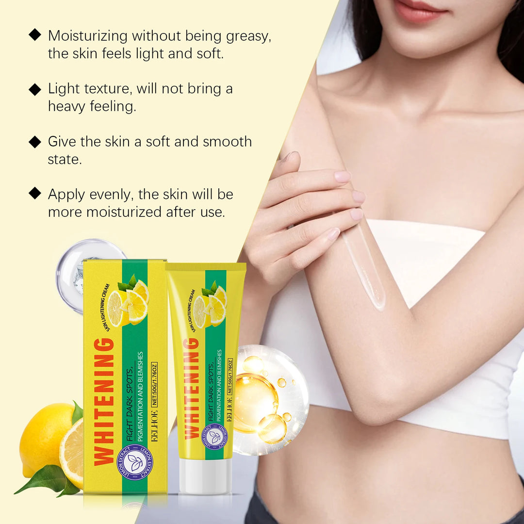Eelhoe Lemon Body Lotion Gently Moisturizes The Skin Leaving Smooth Shiny Refreshing Fragrant Moisturizing Improves Dryness